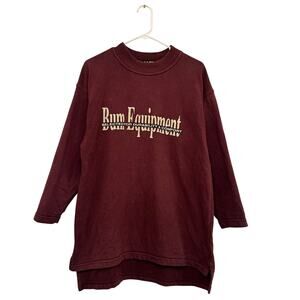 Vintage Y2K 90s B.U.M. Equipment Made in USA Raglan Sleeve Men’s Pullover Large